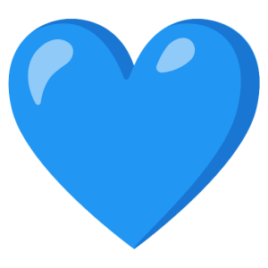 Coeur bleu