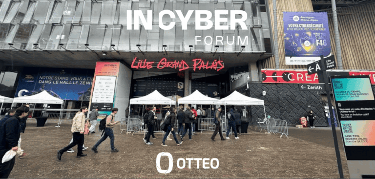 Façade Lille Grand Palais Lille Logo Incyber Forum Logo OTTEO