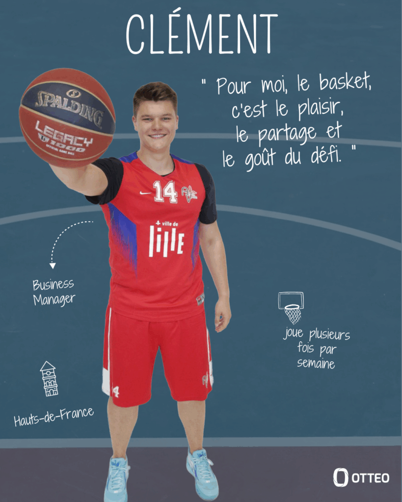 OTTEO business manager sport Lille basket lille métropole basket